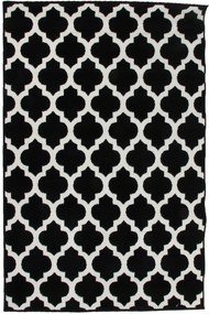 Dywan Koloreo Dirham czarno biały - marokański 160x230 Prostokąt