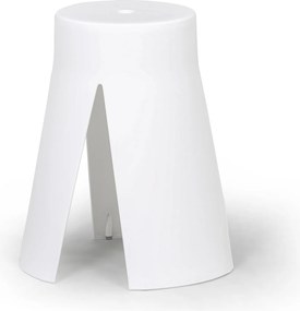 Plastikowy stołek RIKO, biały