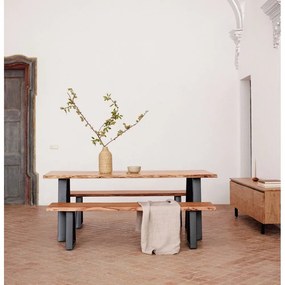 Stół z blatem z drewna akacjowego 90x180 cm Alaia – Kave Home