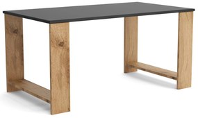 Stolik kawowy Ława Stół 90 cm MORI Dąb Wotan/Czarny