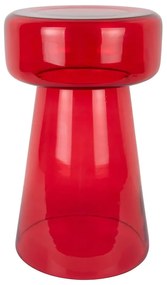 Szklany okrągły stolik ø 30 cm Corcho – Leitmotiv