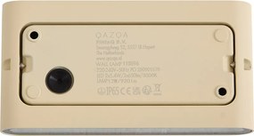 Nowoczesny kinkiet zewnętrzny beżowy 17,5 cm z LED IP65 - Batt