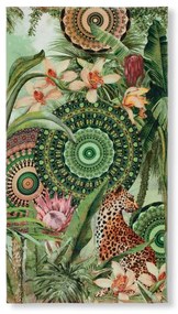 Zielony ręcznik plażowy 100x180 cm – HIP