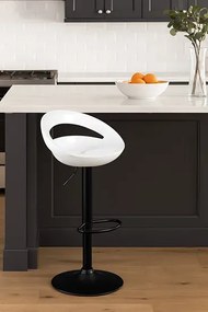 Biały hoker barowy  M1-S32