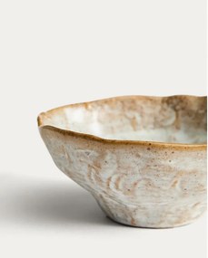 Szara ceramiczna miska na zupę Alenia – Kave Home