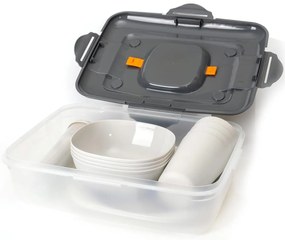 26-elementowy zestaw piknikowy dla 4 osób