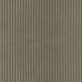 Zielony sztruksowy narożnik (prawostronny/z szezlongiem) Merid – Ropez