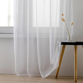 Homede Firana Kresz Eyelets silver, biały, 140 x 175 cm, 140 x 175 cm