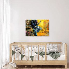 Obraz saksofonisty (70x50 cm)