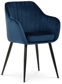Zestaw krzeseł do jadalni PIKA BLUE4, 2 szt.