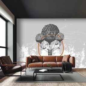 Fototapeta - Latający balon (196x136 cm)