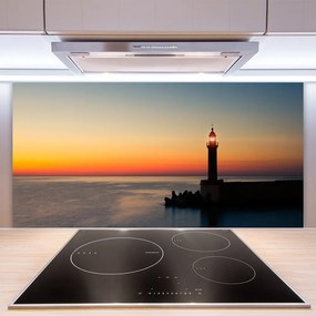 Panel Kuchenny Latarnia Na Skalistym Brzegu