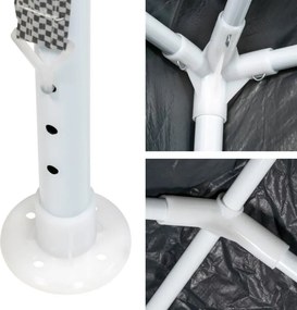 Namiot ogrodowy 3×6 m z systemem klik i bocznymi ściankami