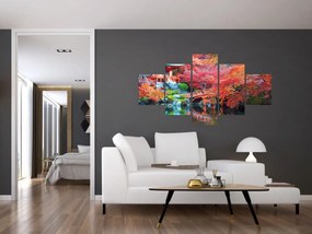 Obraz - Orientalny krajobraz (125x70 cm)