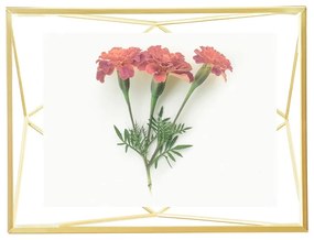 Metalowa ramka stojąca/ścienna w kolorze złota 15x20 cm Prisma – Umbra