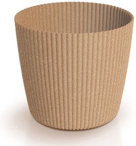 Donica ogrodowa okrągła Milly Eco Wood 35 cm PROSPERPLAST