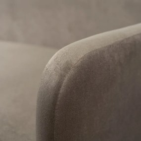 Sofa Rozkładana z Funkcją Spania LUMO Dwuosobowa Beżowa Nowoczesna do Salonu