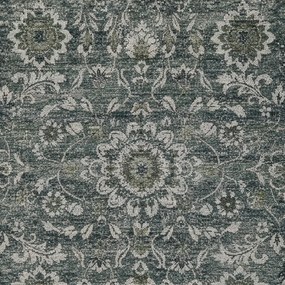 Dywan vintage INKA Oriental z Efektem Postarzenia Zielony 80 cm x 250 cm