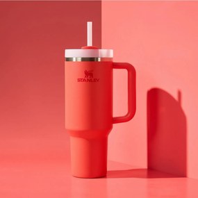 Stanley Kubek termiczny Quencher H2.O FlowStateTumbler 1180 ml Hot Coral