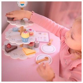 Tooky toy patera słodkości drewniany stojak babeczki ciasta