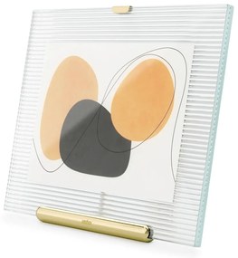 Szklana ramka stojąca w kolorze złota 19x23 cm Flute – Umbra