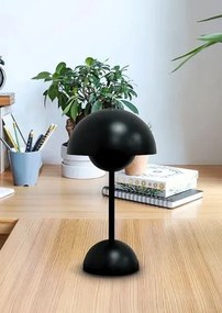 Czarrna lampa stołowa led - K617-Wigo