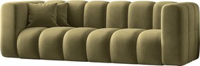 Sofa modułowa trzyosobowa Grand, tkanina Salvador, Oliwkowy