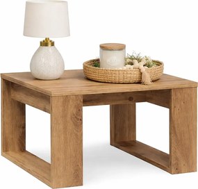 Skandynawski mały stolik kawowy dąb artisan P3-F48