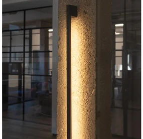 Kanlux 38890 - LED Kinkiet zewnętrzny YALTE LED/8W/230V 4000K IP54 czarny