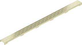Mexen Flat M12 maskownica do odpływu liniowego 90 cm, złota szczotkowana - 1A21090