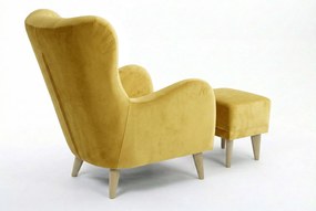 Fotel Roland z podnóżkiem-ergonomiczny, komfortowy i ponadczasowy design