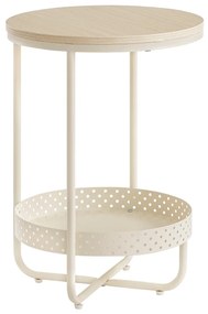 Stolik pomocniczy E1015 CRM, kremowy