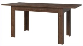 Stół z rozkładanym blatem brązowy dąb - Samar 11X