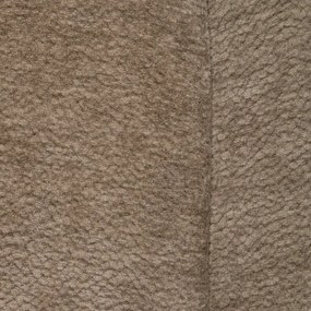 Brązowy fotel z tkaniny szenilowej Birch – Ixia