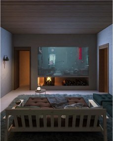 Musztardowa rozkładana sofa 218 cm Unwind – Karup Design