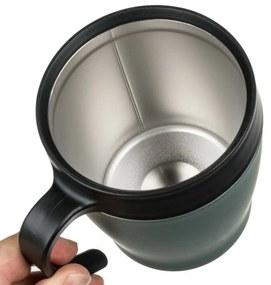 Banquet Kubek termiczny podróżny TAZZA 330 ml,zielono-szary