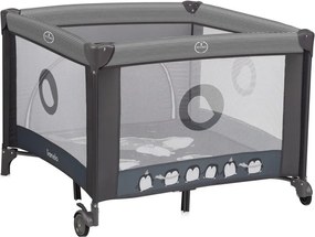 Lionelo - Kojec do zabawy BONNIE Szary Scandi