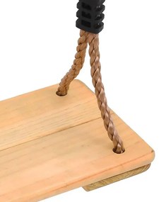 Sosnowa huśtawka drewna z litego 200 cm B1-H19