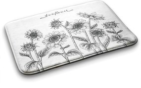 Dywanik łazienkowy Dywanik łazienkowy Słoneczniki Kwiaty