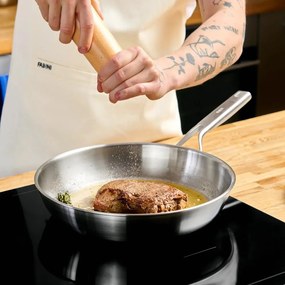 Patelnia ze stali nierdzewnej ø 30 cm Lucca 3.0 – FABINI