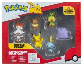 Zestaw figurek Pokémon, 6 sztuk