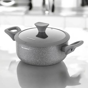 Florina Aluminiowy garnek z pokrywką autorstwaMateusza Gesslera, 20 cm, 2,3 l