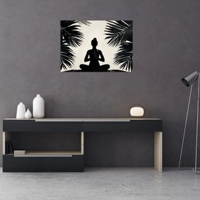 Obraz na szkle - Joga (70x50 cm)