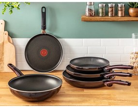 Patelnia wok aluminiowa ø 28 cm Resisit Intense – Tefal