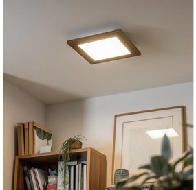 Eglo - LED RGBW panel SALOBRENA-C 16W 230V brązowy + DO