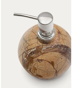 Marmurowy dozownik do mydła w naturalnym kolorze 200 ml Spalsh – Kave Home