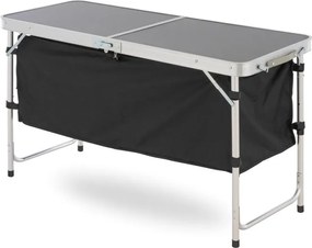 Wielofunkcyjny stół kempingowy - 2 pojemniki składane