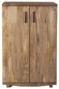 Szafka na wino z litego drewna mango liczba butelek 12, 74x122x46 cm Bombay – Interia Home & Living