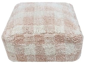 Jasnoróżowy puf dziecięcy Vichy Rose – Lorena Canals