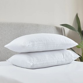 Poduszka 2 szt. 48x74 cm Hotel Satin Stripe – Catherine Lansfield